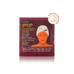Gyada Cosmetics Hyalurvedic Impacco Ayurvedico In Tessuto Riflessante Dark Hair Maschera Capelli